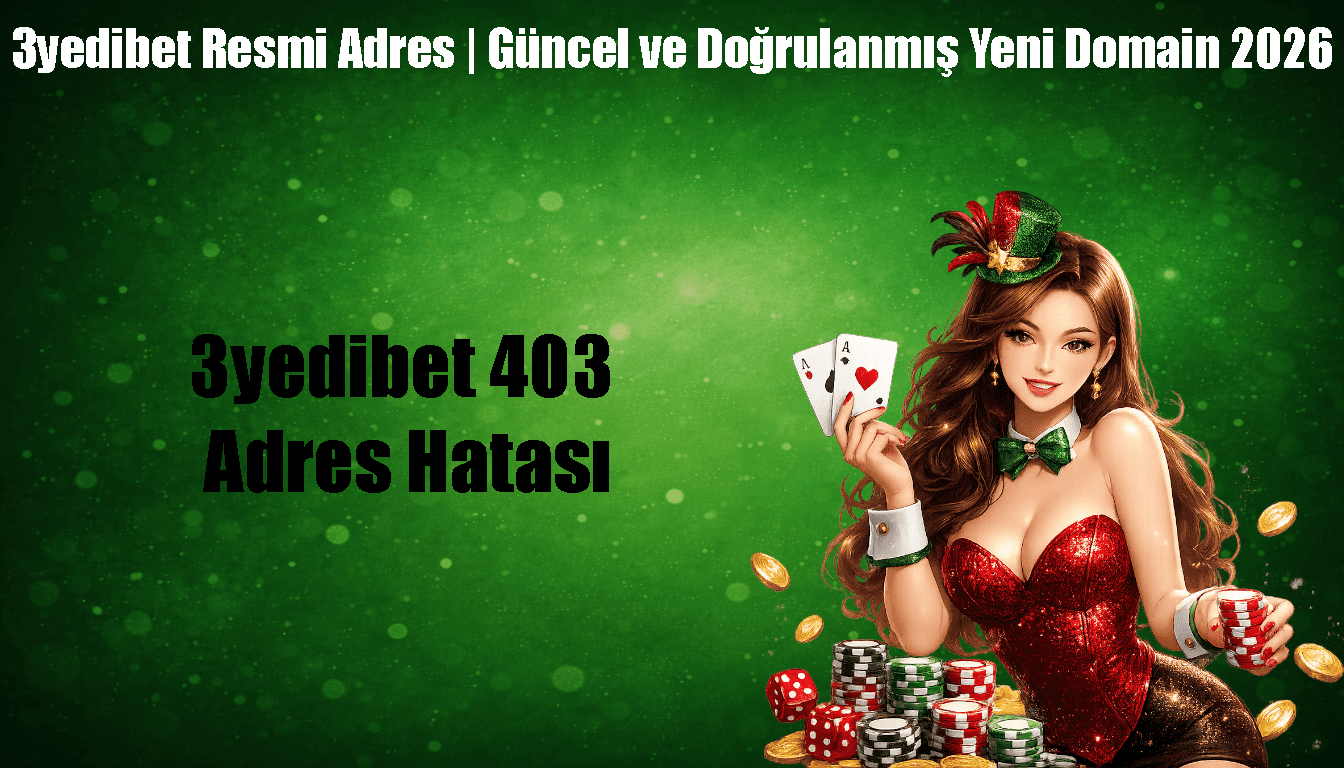 3yedibet 403 Adres Hatası